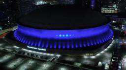 New Orleans at Night ( 4K Drone Video Tour)