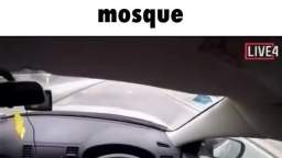 Nice man going to mosque