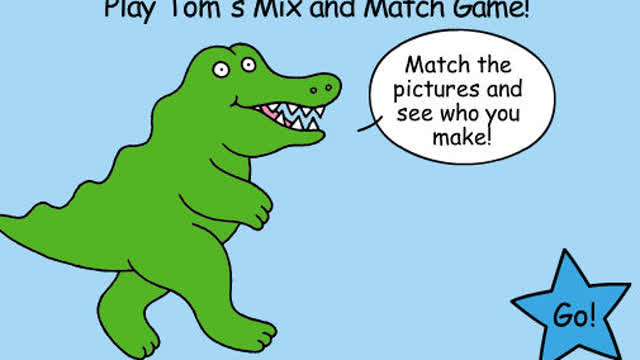 Tom's Mix and Match Game!