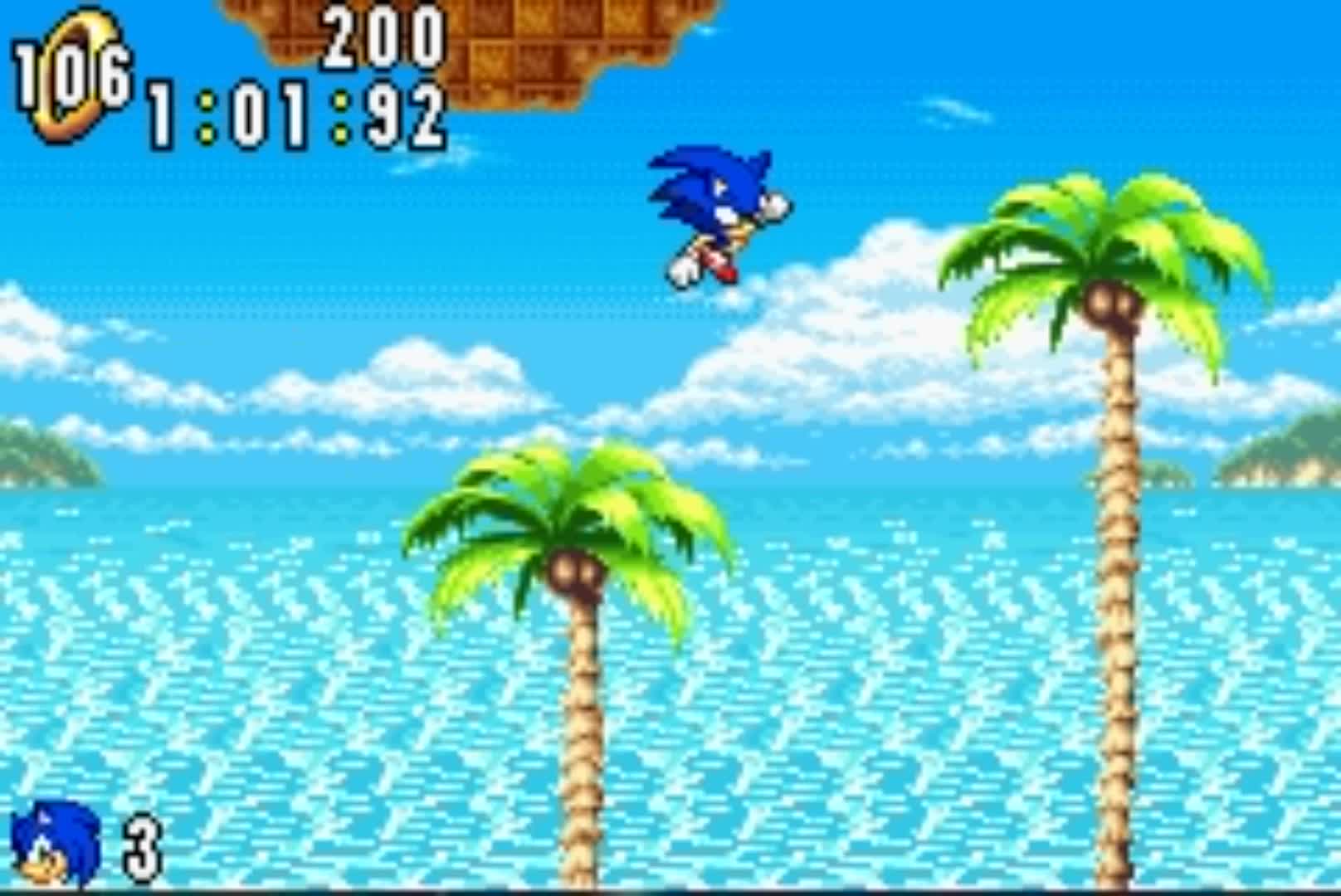 Sonic Advance - Neo Green Hill Zone