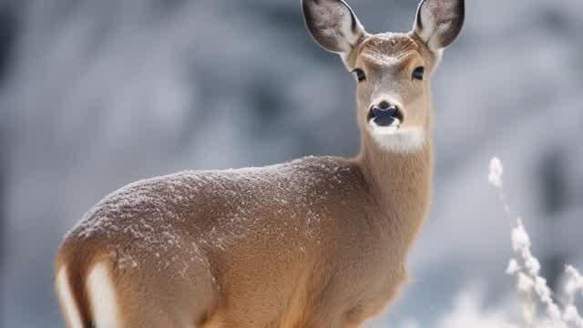 Saving the roe deer.